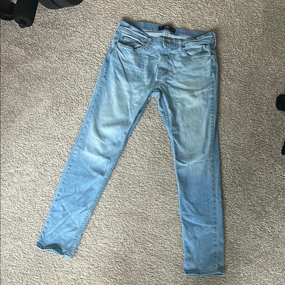 Hollister Light Blue Men Jeans